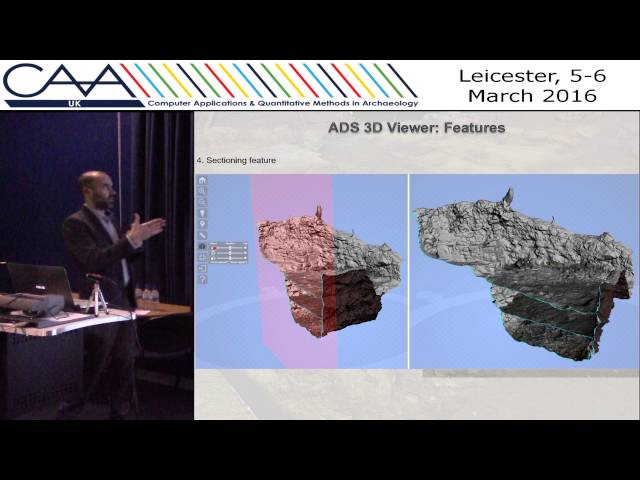 Practices for archiving, management and visualisation of Structure-from-Motion data