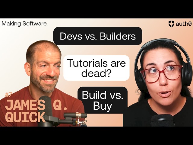 Developers vs Builders: How AI Is Changing Who We Build For - 🎙️ Making Software
