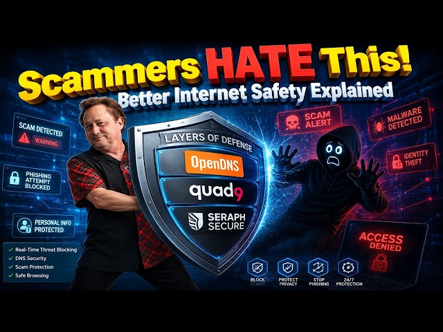 Scammers HATE This! Internet Security That STOP Attacks BEFORE They Start #scammers