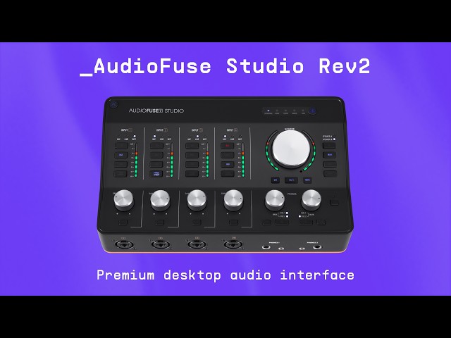 AudioFuse Studio Rev2 | Premium desktop audio interface | ARTURIA