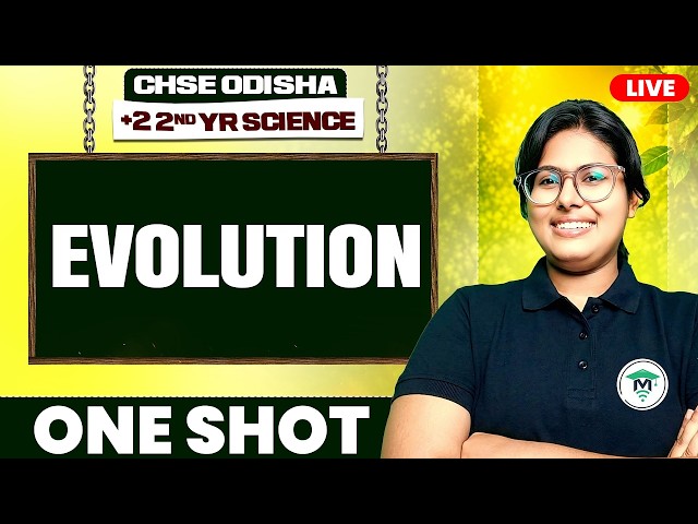 Evolution One Shot | +2 2nd year Biology One Shot | Class 12th Evolution One Shot