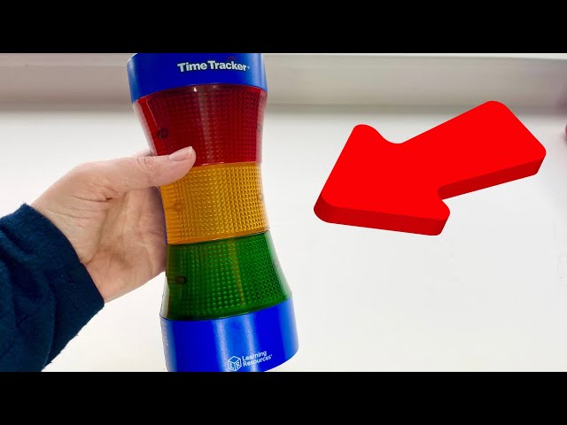 Review of Learning Resources Time Tracker Visual Timer & Clock