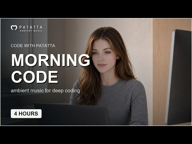Code with Patatta 💻 Deep Work Ambient | 4 Hours | VOL. 02