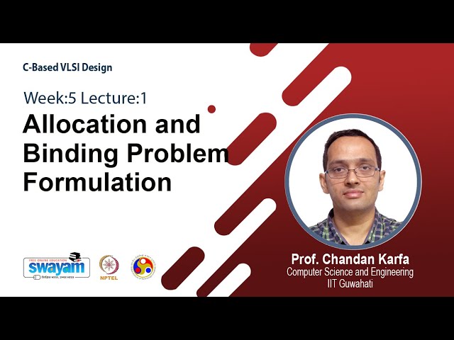 Lec 16: Allocation and Binding Problem Formulation