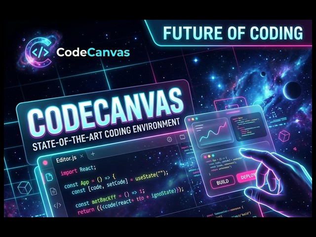 This AI Editor Will Change How You Code Forever || OpenAIBuild Week||Vs code alternative(CodeCanvas)
