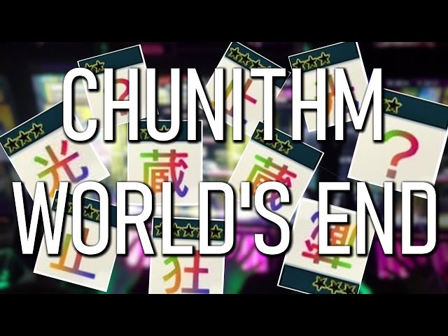 Chunithm World's End - The Final Frontier Of Rhythm Game Charts