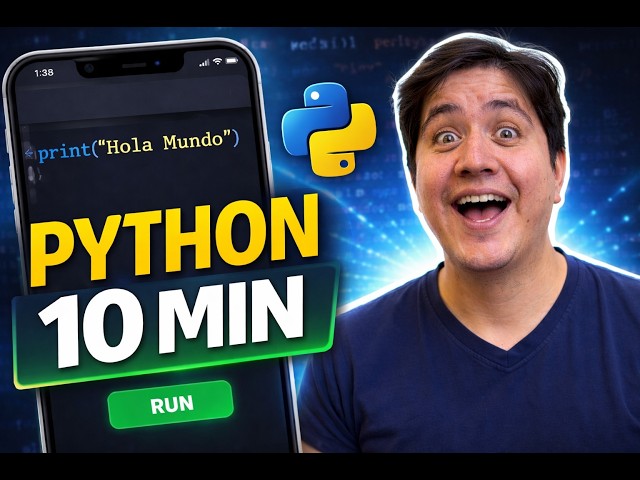 Python rápido y al grano en 10 minutos