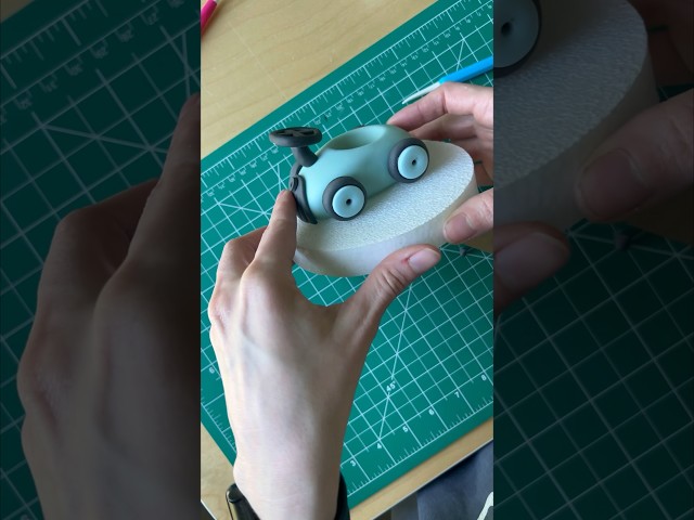 Toy fondant car #tutorial