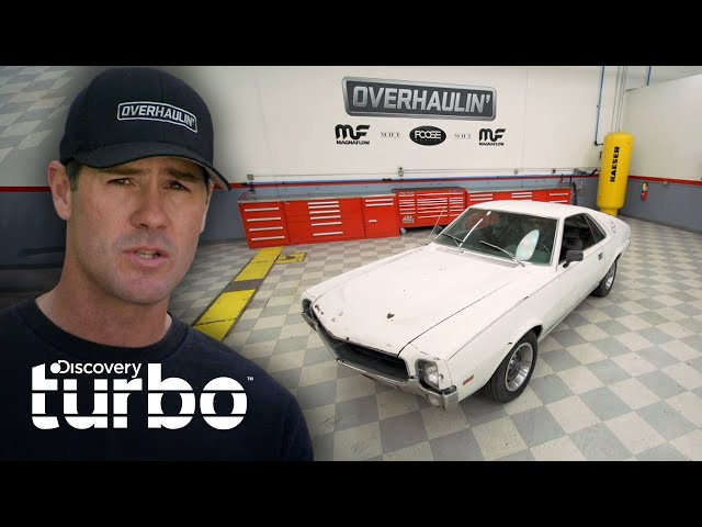 He takes his dad's 1969 AMX to surprise him with a new design | Overhaulin' | Discovery Turbo