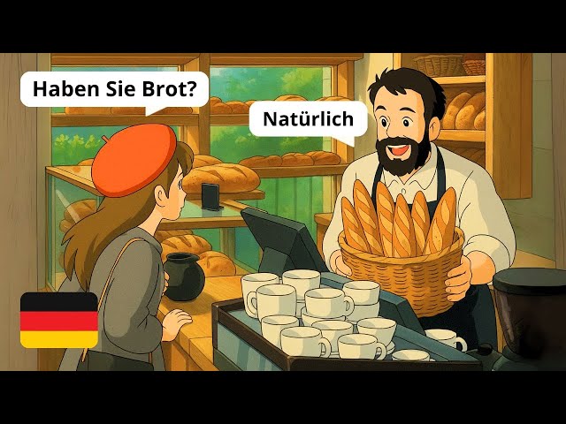 Conversations allemandes simples pour les débutants | 5 dialogues allemands réels (A1-A2)