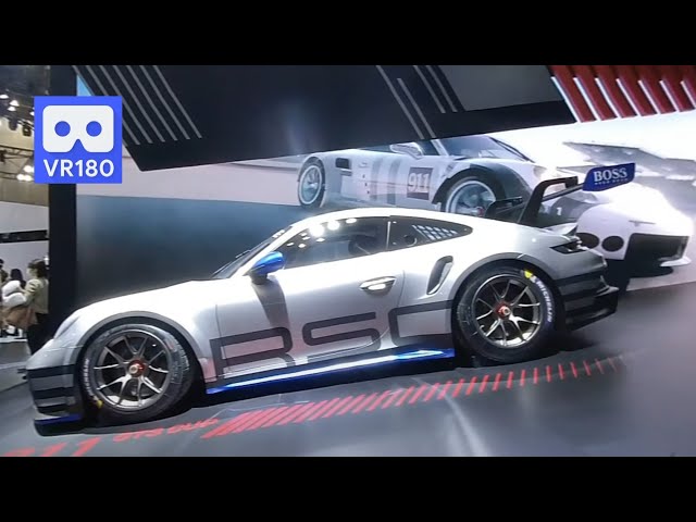 3D 180VR 4K Porsche 911 Sport Car 😍😍 VR Dream Car