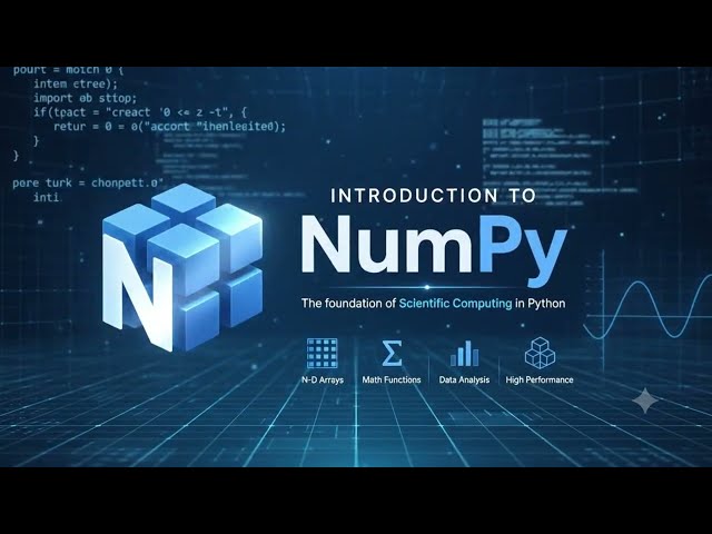 Python NumPy Crash Course | NumPy vs Lists, Speed, Memory & Array Functions (Part 1)
