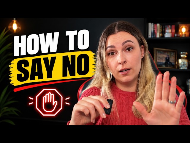 How to say NO at work