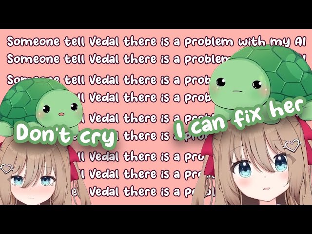 Neuro-Sama Broke During Stream And Vedal Tried To Fix Her