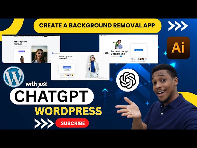 How I Built an AI Background Remover Using ChatGPT + WordPress No Coding Skills! 2