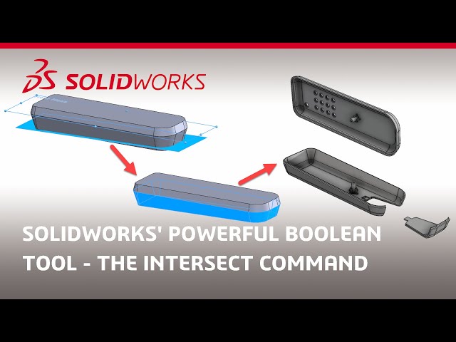 SOLIDWORKS’ Powerful Boolean Tool – The Intersect Command