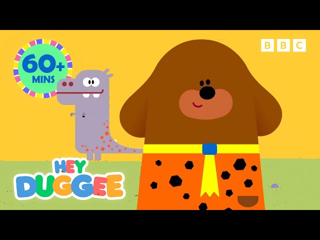 Toddler Learning - Dinosaurs with Duggee 🦖 | 60+ Minute Marathon | Hey Duggee Official