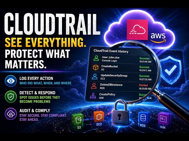 AWS CloudTrail Explained: See Everything Happening in Your Account