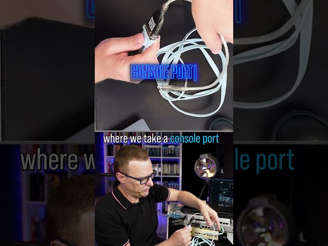 How to Connect to a Cisco Switch and Router Using Putty (CCNA) #shorts #ccna #cisco #console