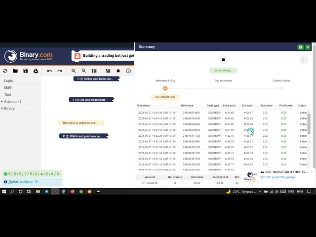 SPUTNIK DIGIT DIFFER BOT bot binary com free no loss win 100%