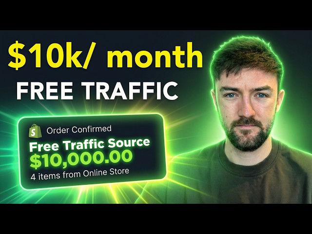 How I Make $10,000/Month With Free Traffic (Shopify + Google)