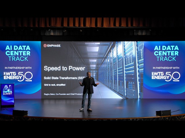 Raghu Belur - "Solid-State Transformers: Speed to Power" at AI Infra Summit 2026