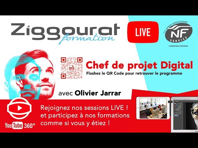 Formation - Chef de projet Digital - avec Olivier Jarrar