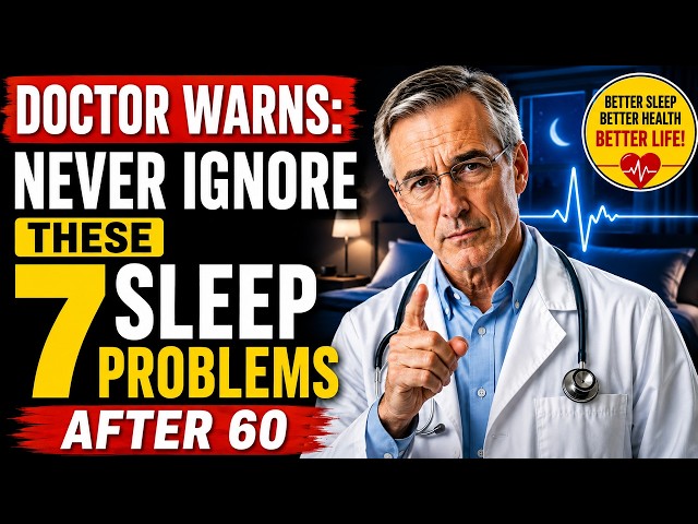 Doctor WARNS: Never Ignore These 7 Sleep Problems After 60 | Senior Health Tips
