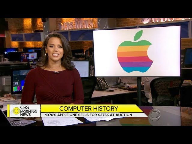 Computer History sold for $375,000 at RR Auction