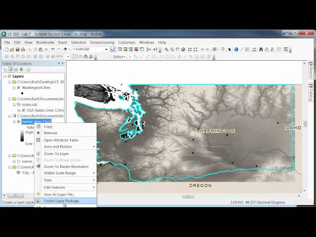 ArcGIS 10 - ArcMap - ArcToolbox - Raster Image Clip