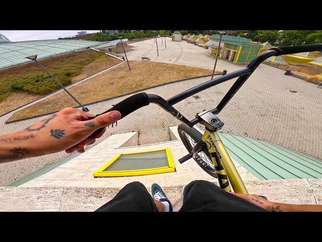 BUDAPEST THROUGH THE EYES OF BMX 3 / STREET POV RIDING