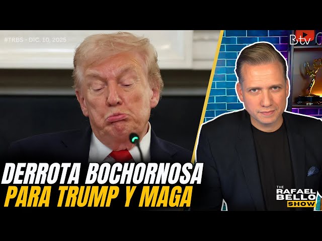 DERROTA bochornoa para TRUMP y MAGA; Recortan tasa de interés | #TheRBshow - Dic. 10, 2025
