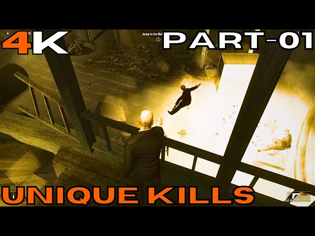 Hitman:Blood Money Unique Kills - [4K/60 fps] 01 TRAINING
