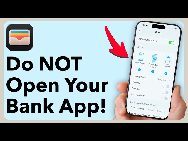 Do NOT Open Your Bank App Before Changing These 5 Settings