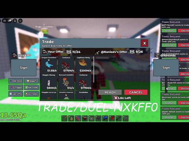 🔴 LIVE Roblox Steal Brainrot 🔥 Trade + Duel + PvP Battles | GoodTk