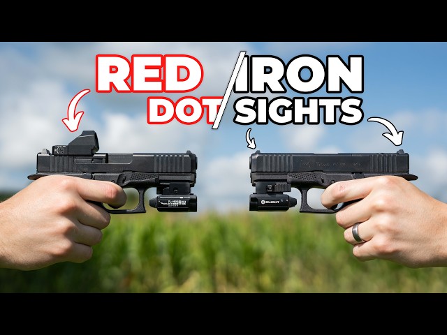 Can a $80 Red Dot Beat Iron Sights?