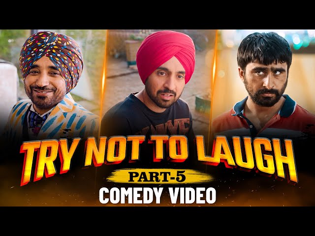 NOW! Try Not To Laugh CHALLANGE 😂  Non Stop Comedy Scene | Diljit Dosanjh | Jagjeet Sandhu | Chaupal