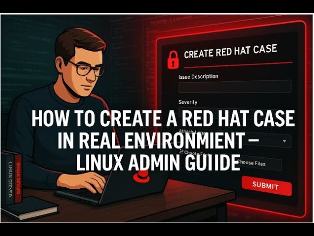 How to Create a Red Hat Support Case Like a Pro 🧠 | Real-World Linux Admin Guide