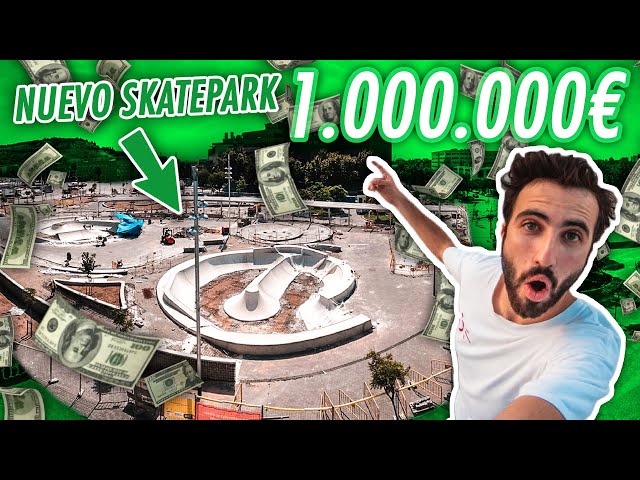 NUEVO SKATEPARK de 1.000.000€ en Barcelona! ¿VALE LA PENA?