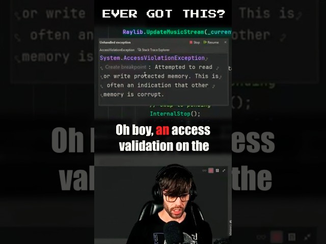 C# Garbage Collector Broke My Music… Until I Fixed This One Line #csharp #gamedev #raylib