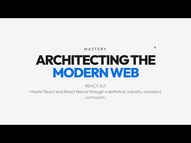 React and React Native | Build Modern Web and Mobile Applications with JavaScript