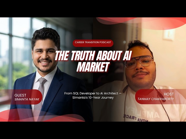 SQL Developer to AI Architect — Simanta's 10-Year Career Journey