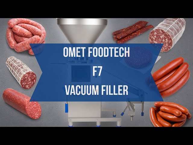 OMET FOODTECH – F7  VACUUM FILLER