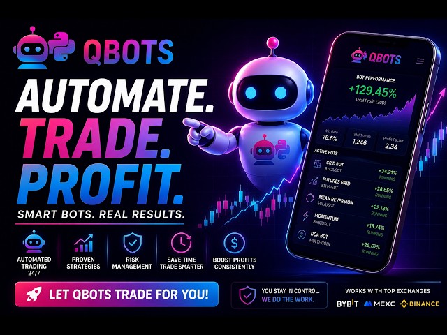 How to Automate Your Crypto Trading 24/7 with QBOTS
