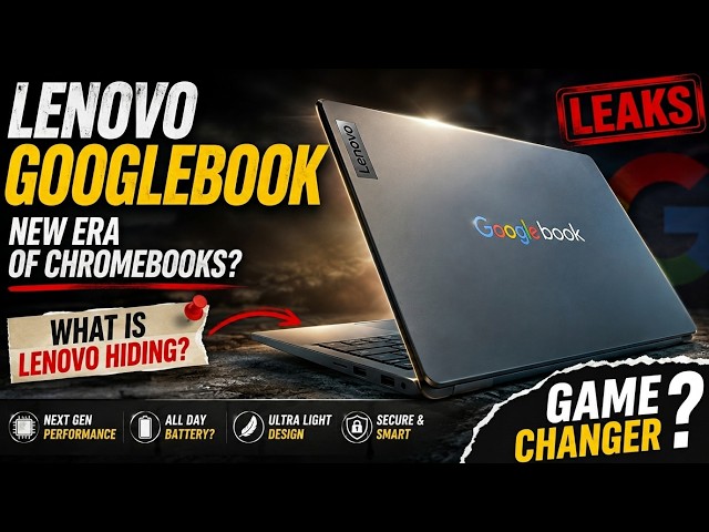 NEW Lenovo Googlebook 15 LEAKS — Google Finally Changed Laptops!