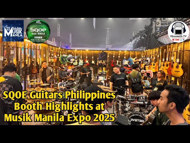 Musik Manila Expo 2025 | SQOE Guitars Philippines