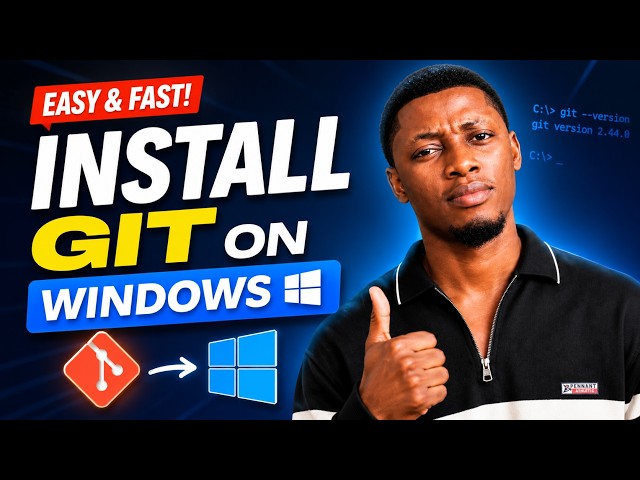 How to Install Git on Windows in 2026 (Step-by-Step for Beginners!)