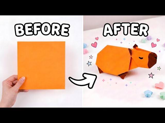 5 EASY Origami Ideas You Can Make With Just ONE Sheet!
