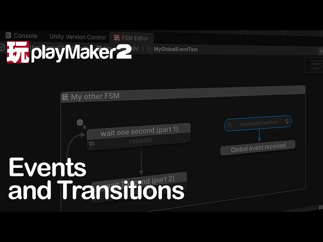 PlayMaker 2 Events and Transitions