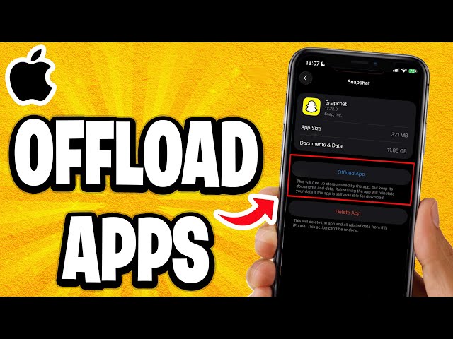 How To Offload Apps On iPhone